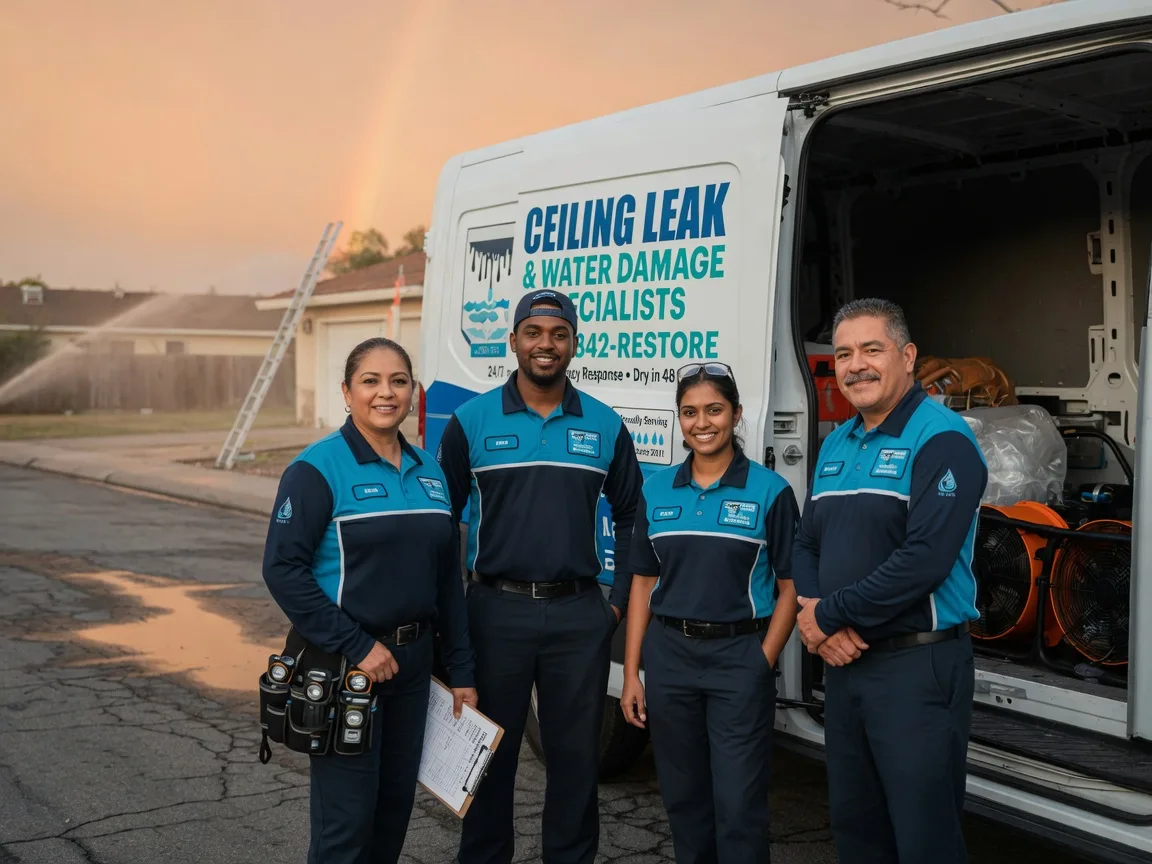 Ceiling Leak Cleanup company in New Columbia, PA